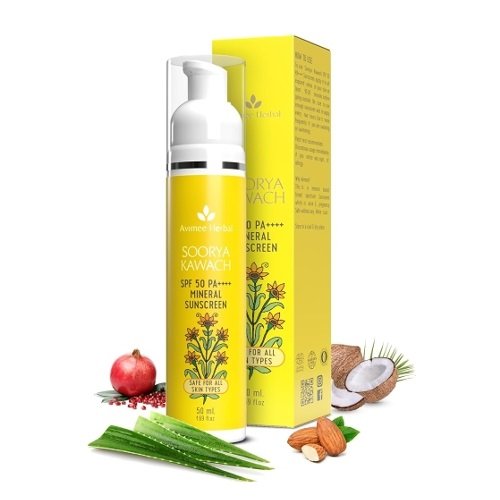 Avimee Soorya Kawach SPF50 PA++++ 100% Mineral Sunscreen