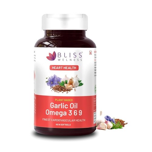 Bliss Welness Organic Garlic Oil + Omega 369