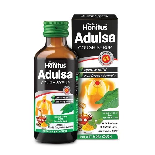 Dabur Honitus Adulsa Cough Syrup - 100ml