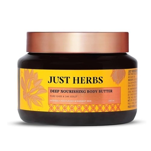 Just Herbs Pure Ghee & 24K Gold Deep Nourishing Body Butter