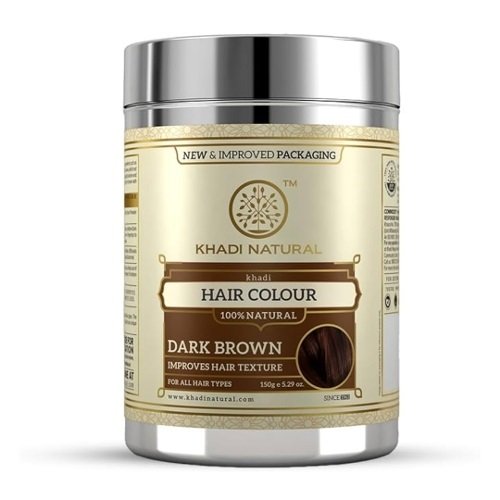 Khadi Natural Hair Colour Dark Brown