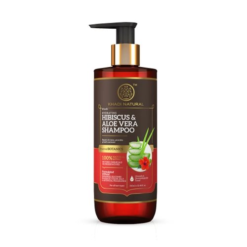 Khadi Natural Hibiscus & Aloe Vera Shampoo