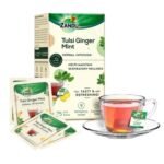 Zandu Tulsi Ginger Mint Tea - Cold & Cough Relief